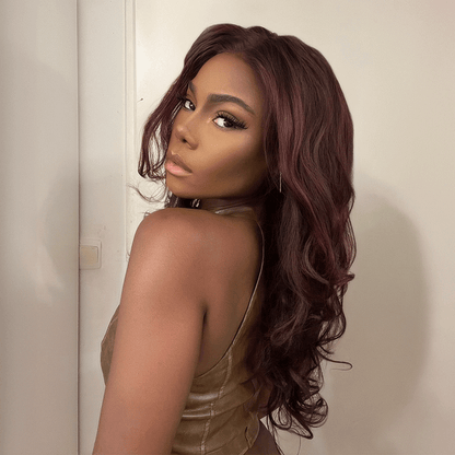 𝐁𝐮𝐲 𝟏 𝐆𝐞𝐭 𝟏💥13x4 Glueless Layer Parting Max Color Highlight Wig Body Wave 250% Density