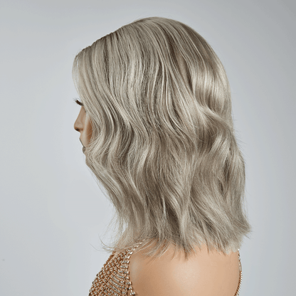 13x4 Glueless Blonde Color With Subtle Light Brown Bob Wig