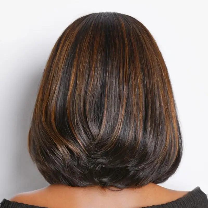 7x5 13x4 Glueless Conception Extr me Highlight Stacked Bob Wig