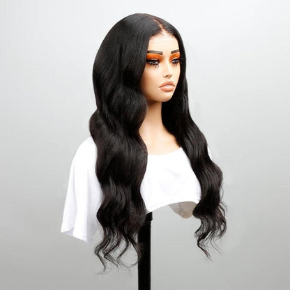 9x6 Glueless Updated Bleached Knots Wear Go Body Wave human hair Wig - SHINE HAIR WIG