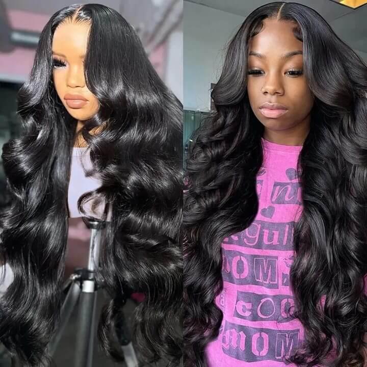 7x5 Glueless Pre-bleached Knots Body Wave Wear Go Wig