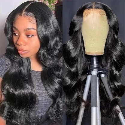 7x5 Glueless Pre-bleached Knots Body Wave Wear Go Wig