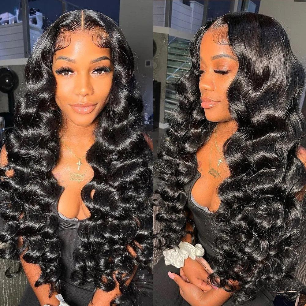 shinehair loose deep wave wig