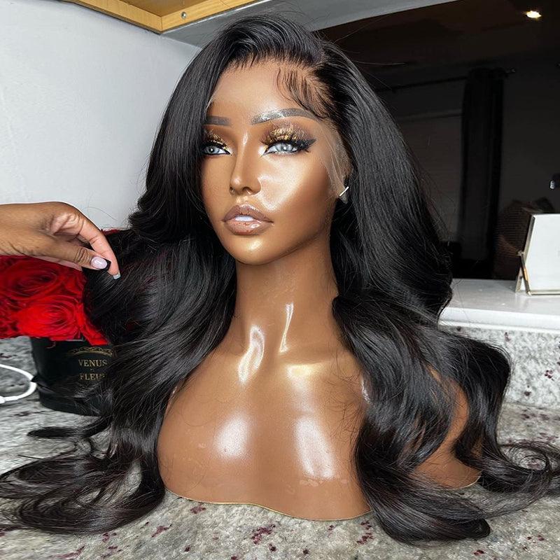 13x4 13x6 Real HD Lace Frontal Wig Body Wave Virgin Human Hair - SHINE HAIR WIG