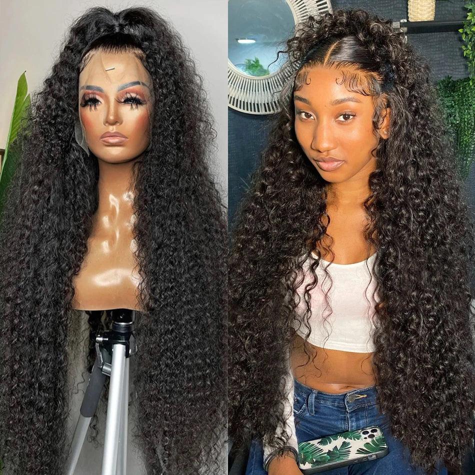 360 Lace Frontal Wigs for Black Women Brazilian Straight 100% Human Hair  Wigs