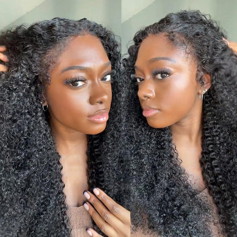  Myshinywigs HD Lace Frontal 4C Natural Hairline Full
